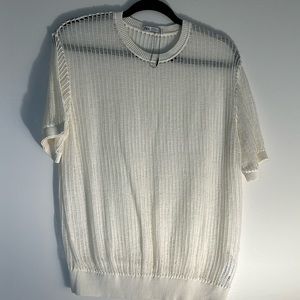 Zara Crochet Knit Top